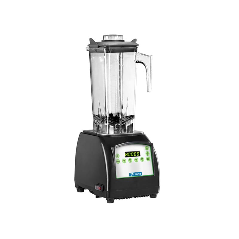Frullatore professionale con display digitale e bicchiere in lexan da 2 lt &ndash; potenza 1500 watt