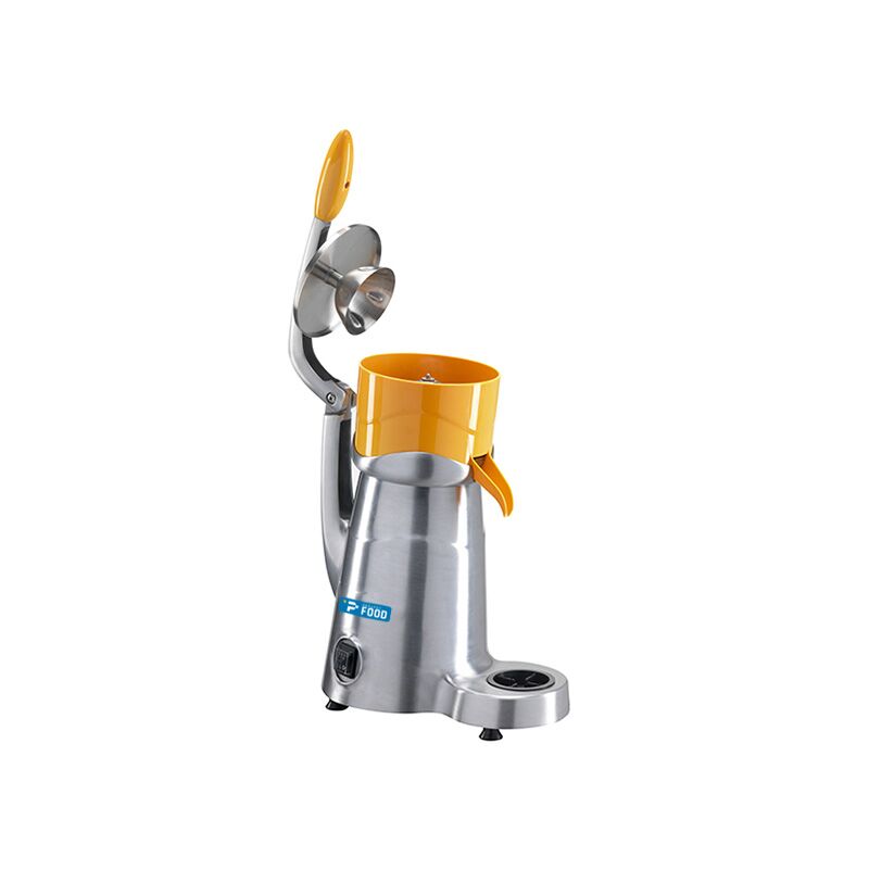 Spremiagrumi elettrico professionale con leva in alluminio satinato &ndash; 1450 rpm