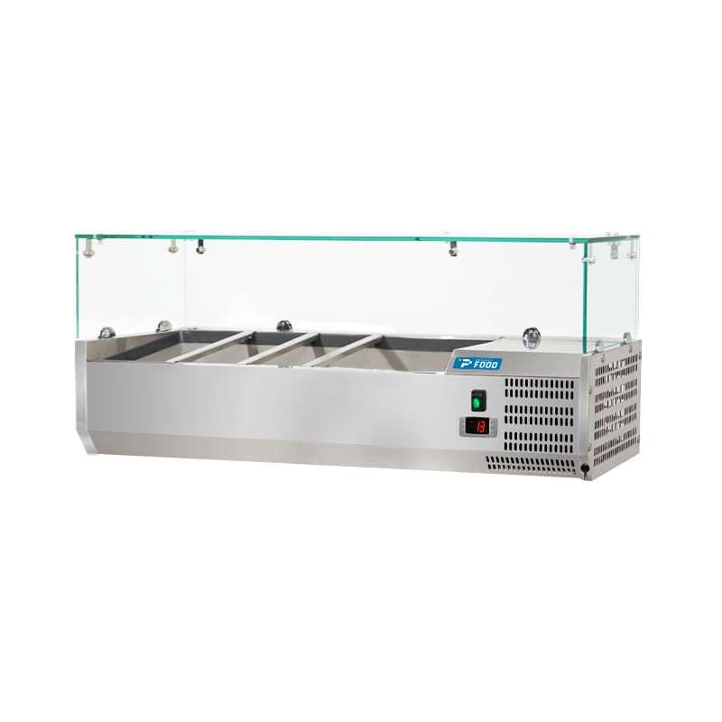 Vetrina refrigerata per 3 ingredienti