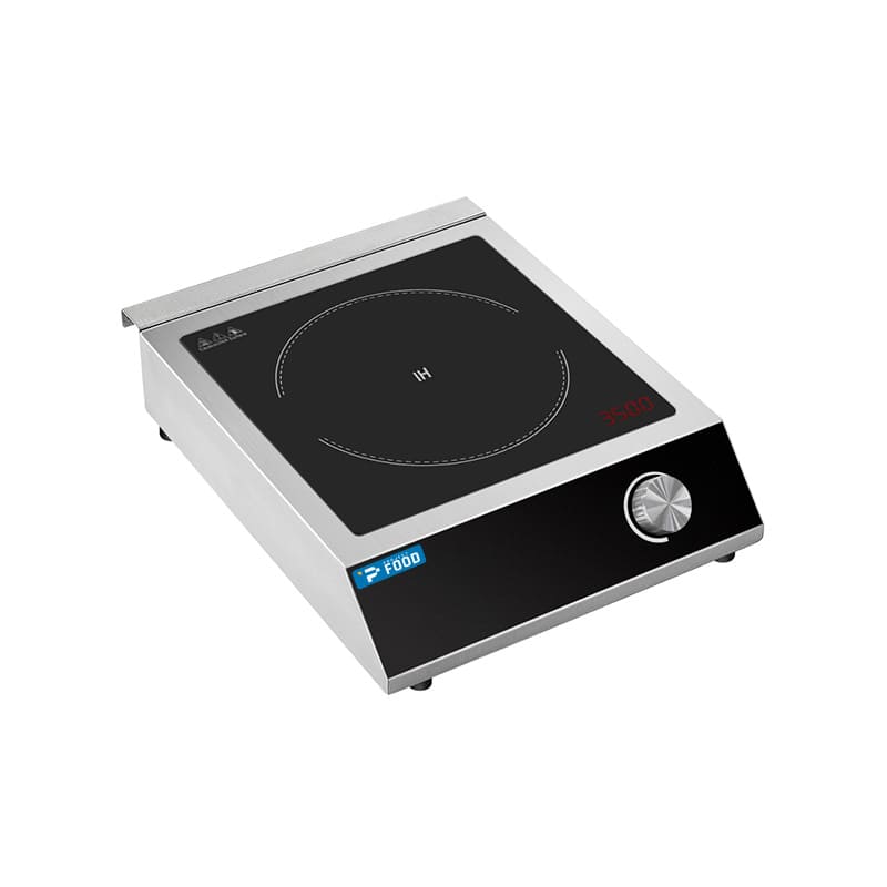 Piastra ad induzione basic monofase superficie induttiva &Oslash; da 12 a 26 cm - potenza 3500 watt