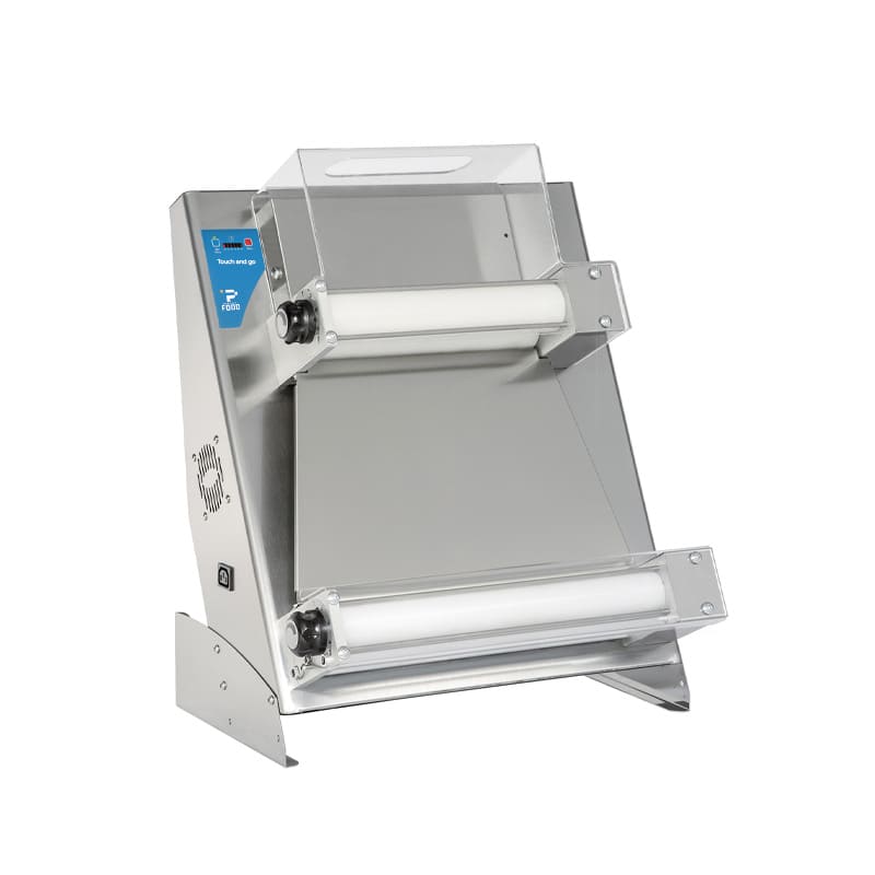 Stendipizza a rulli paralleli con avviamento automatico per pizze &Oslash; da 26 a 40 cm