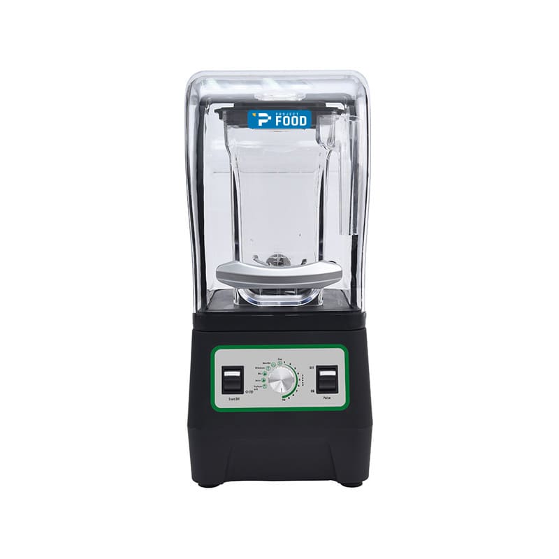 Frullatore professionale insonorizzato con bicchiere in lexan da 2 lt &ndash; potenza 1800 watt