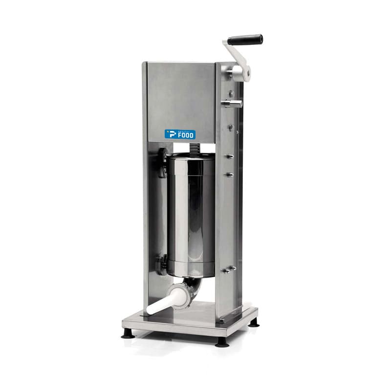 Insaccatrice verticale manuale, imbuto