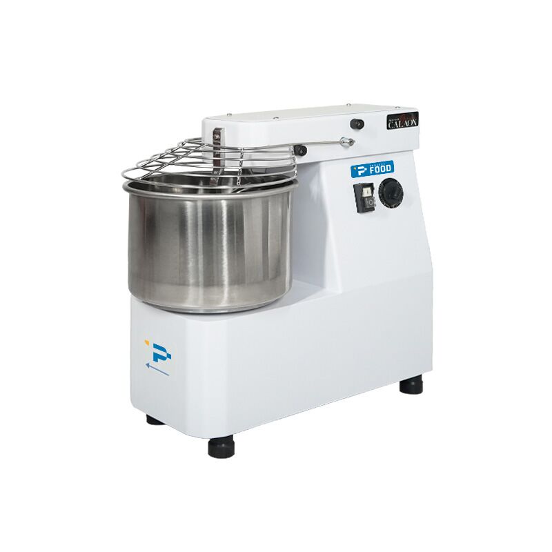 Impastatrice a spirale con testa fissa e motore monofase - capacit&agrave; 10 lt