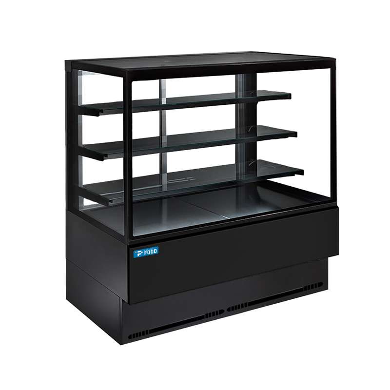 Vetrina espositiva orizzontale ventilata temp +2&deg;C a +4&deg;C L2405xP763xH1391 mm - linea DELTA