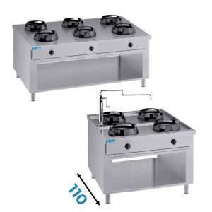 WOK SU BASE PROFONDIT&Agrave; 110 cm