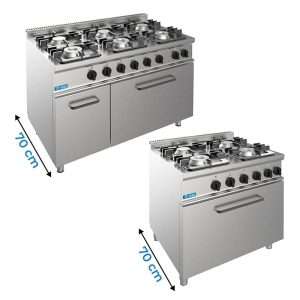 FUOCHI SU FORNO PROFONDIT&Agrave; 70 cm