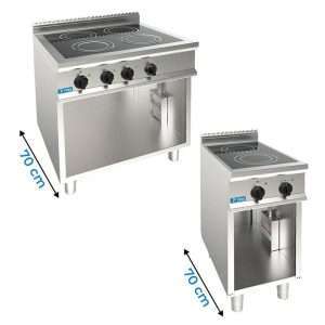 CUCINA VETROCERAMICA SU MOBILE PROFONDIT&Agrave; 70 cm