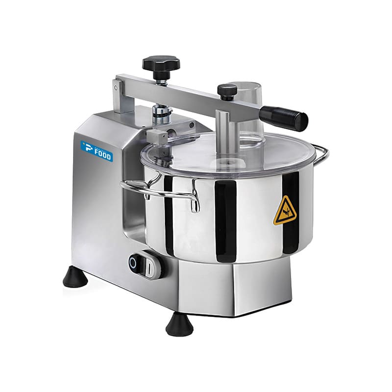 Cutter con velocit&agrave; fissa monofase con vasca da 3 lt con dimensioni &Oslash;210xH110 mm