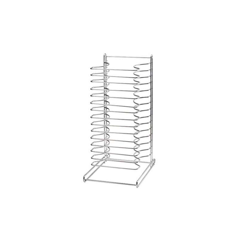 Portateglie da banco per teglie tonde diametro 26 a 32 cm &ndash; L380xP290xH670 mm