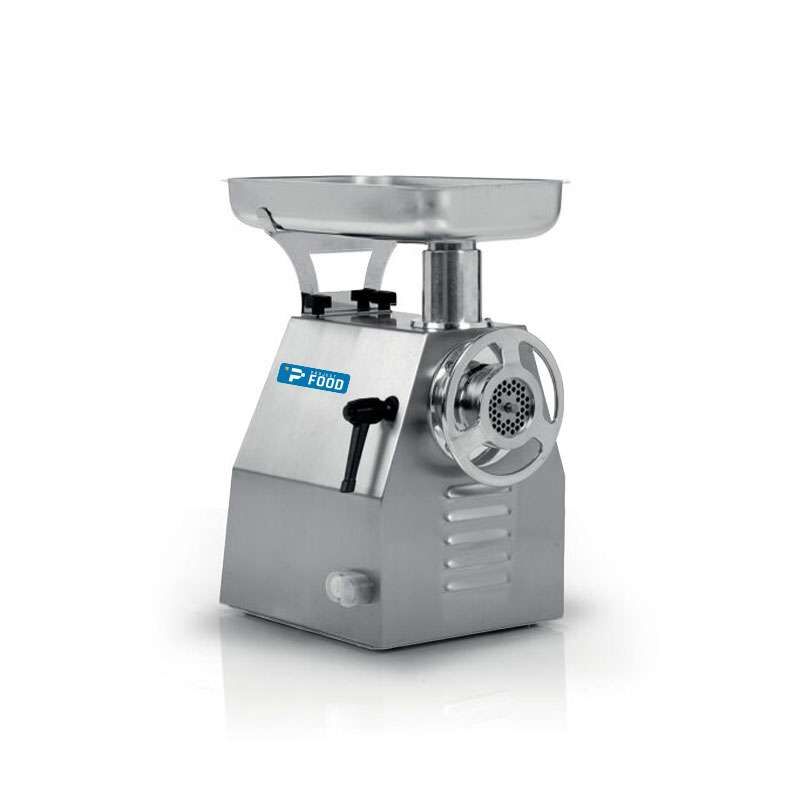 Tritacarne monofase con gruppo di macinazione in acciaio inox