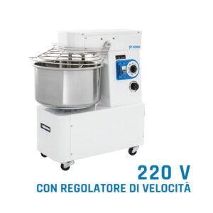 IMPASTATRICI A SPIRALE MONOFASE CON REGOLATORE DI VELOCIT&Agrave;