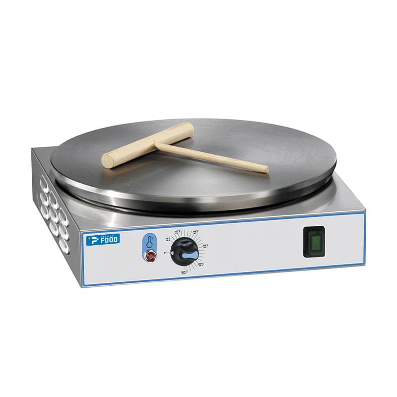 Crepiera elettrica da banco singola con piano cottura &Oslash; 40 cm - potenza 2750 watt