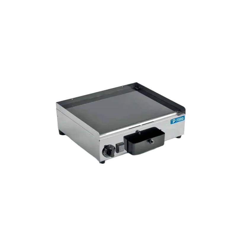 Fry top elettrico da banco con piastra vetroceramica 360x280 mm - monofase potenza 1100 watt