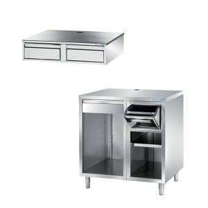Moduli Bar in acciaio inox ProjectFood